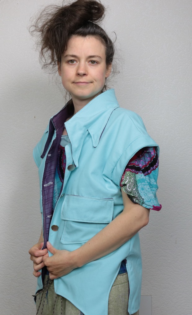 blauw jasje